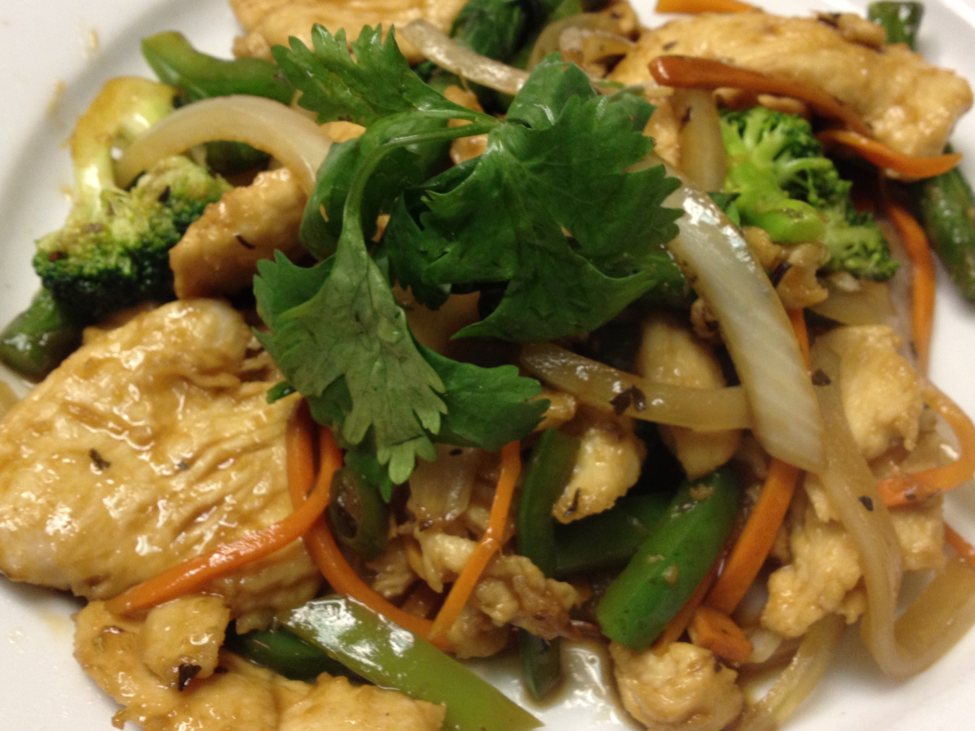 thai ginger chicken